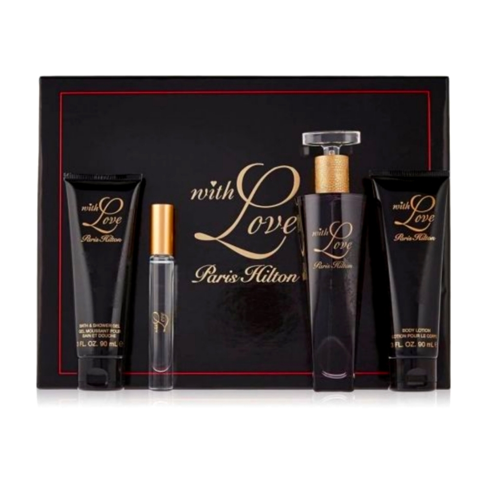 Paris Hilton With Love 4 Piece Set